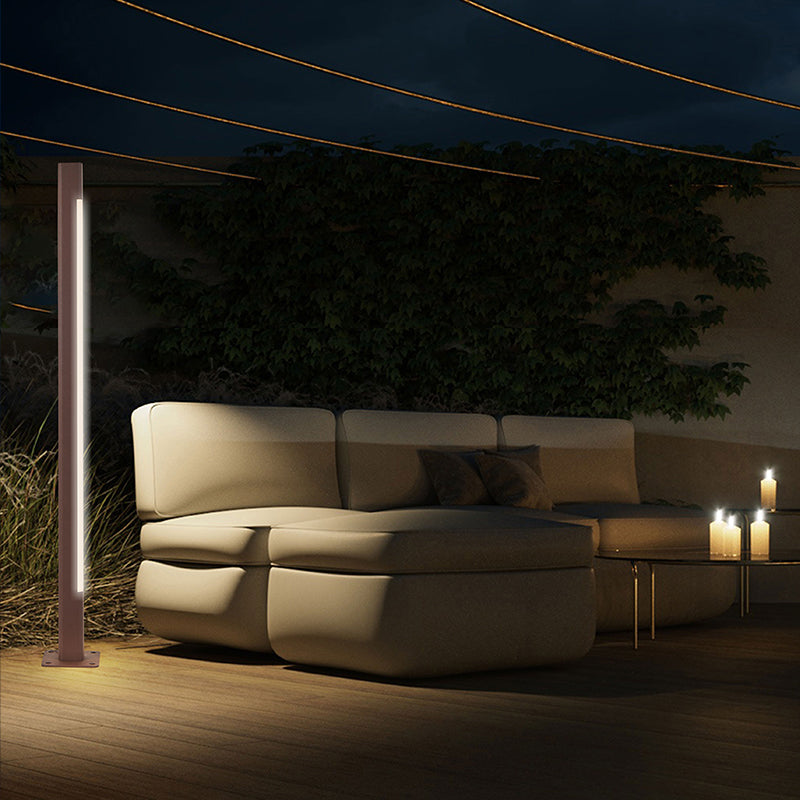 Minimalist Outdoor Light 3000K (IP65) - Solar Powered & High Colour Rendering Index (CRI) 90+ & UV Protection