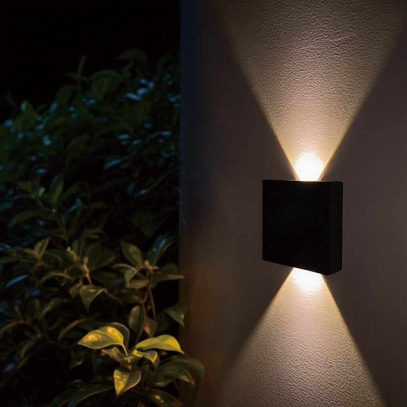 Round outdoor wall lamp 5W, Top and bottom lighting (IP65),3000K