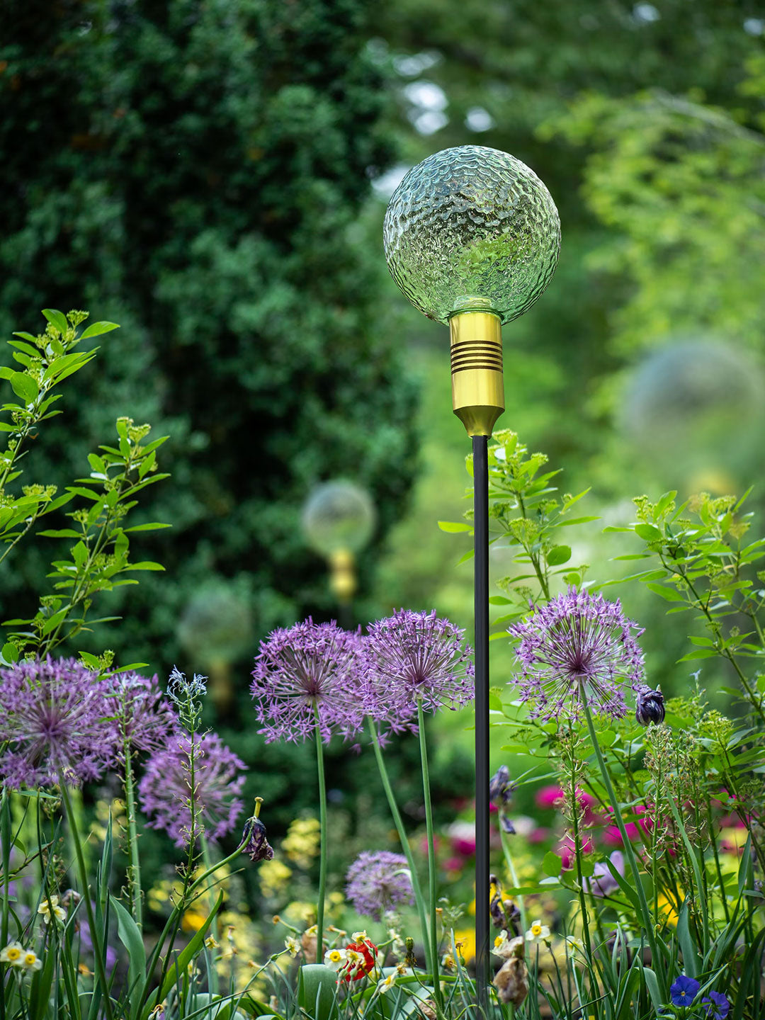 IP65 Outdoor lights original color glass garden light, UV resistant and colorfast