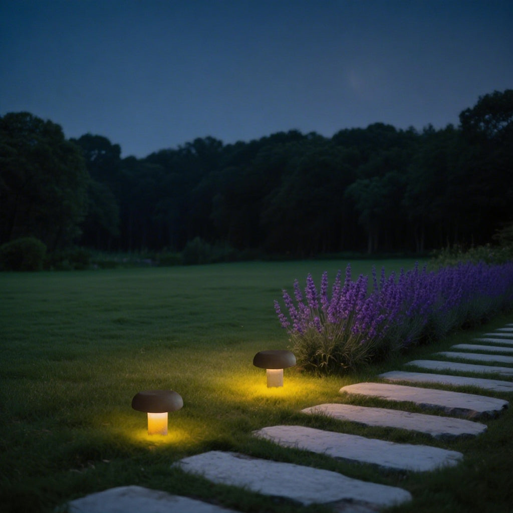 MOP0015-01 Cement Outdoor Light - 3000K (IP65) - Solar Powered & High Colour Rendering Index (CRI) 90+ & UV Protection