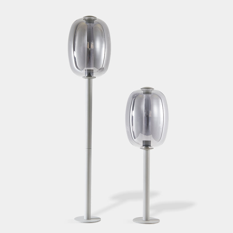 Glass decorative outdoor lamp 5W-3000K Outdoor Light (IP65) -Solar Power & High CRI 90+ & UV Resistant