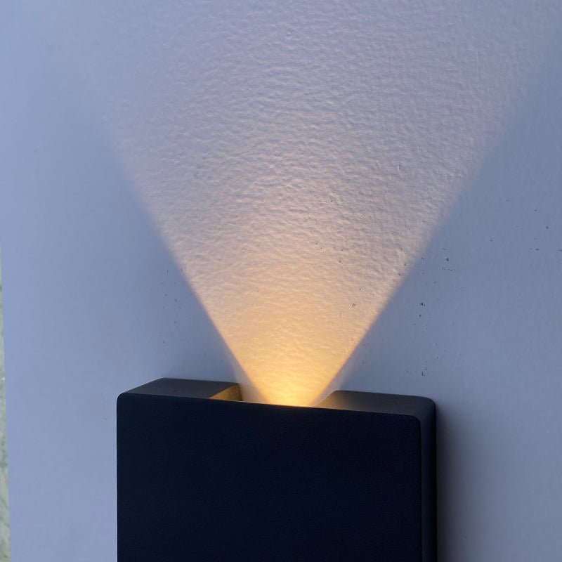 Round outdoor wall lamp 5W, Top and bottom lighting (IP65),3000K