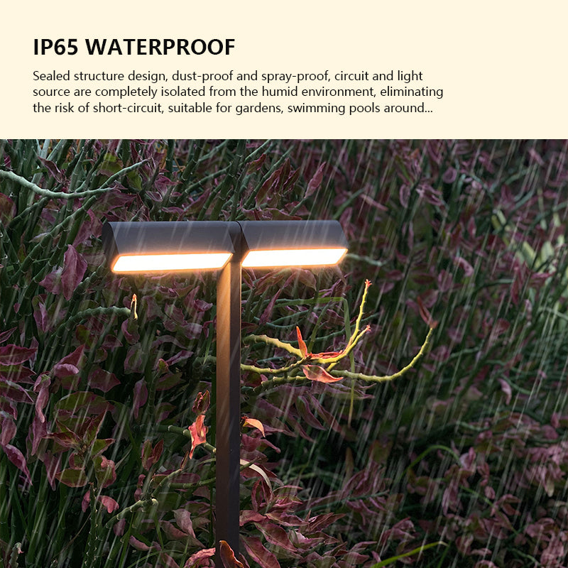 Square Wide Angle Outdoor Lights Recommended | RA90+ waterproof and rustproof, first choice for villa garden night landscape design.