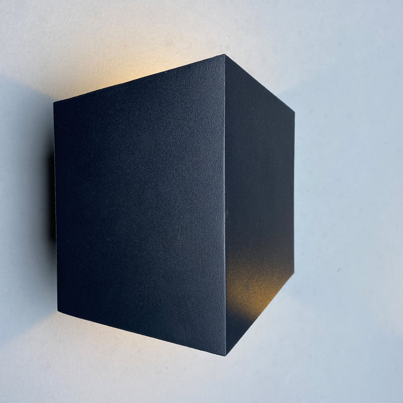 Rectangular outdoor wall lamp 7W, Floodlight (IP65),3000K