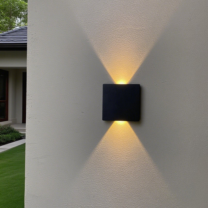 Round outdoor wall lamp 5W, Top and bottom lighting (IP65),3000K