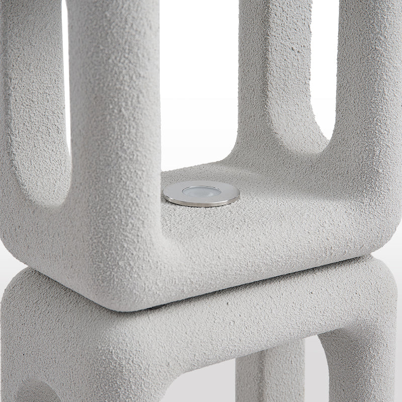 MOP0012-01 Cement Outdoor Light - 3000K (IP65) - Solar Powered & High Colour Rendering Index (CRI) 90+ & UV Protection