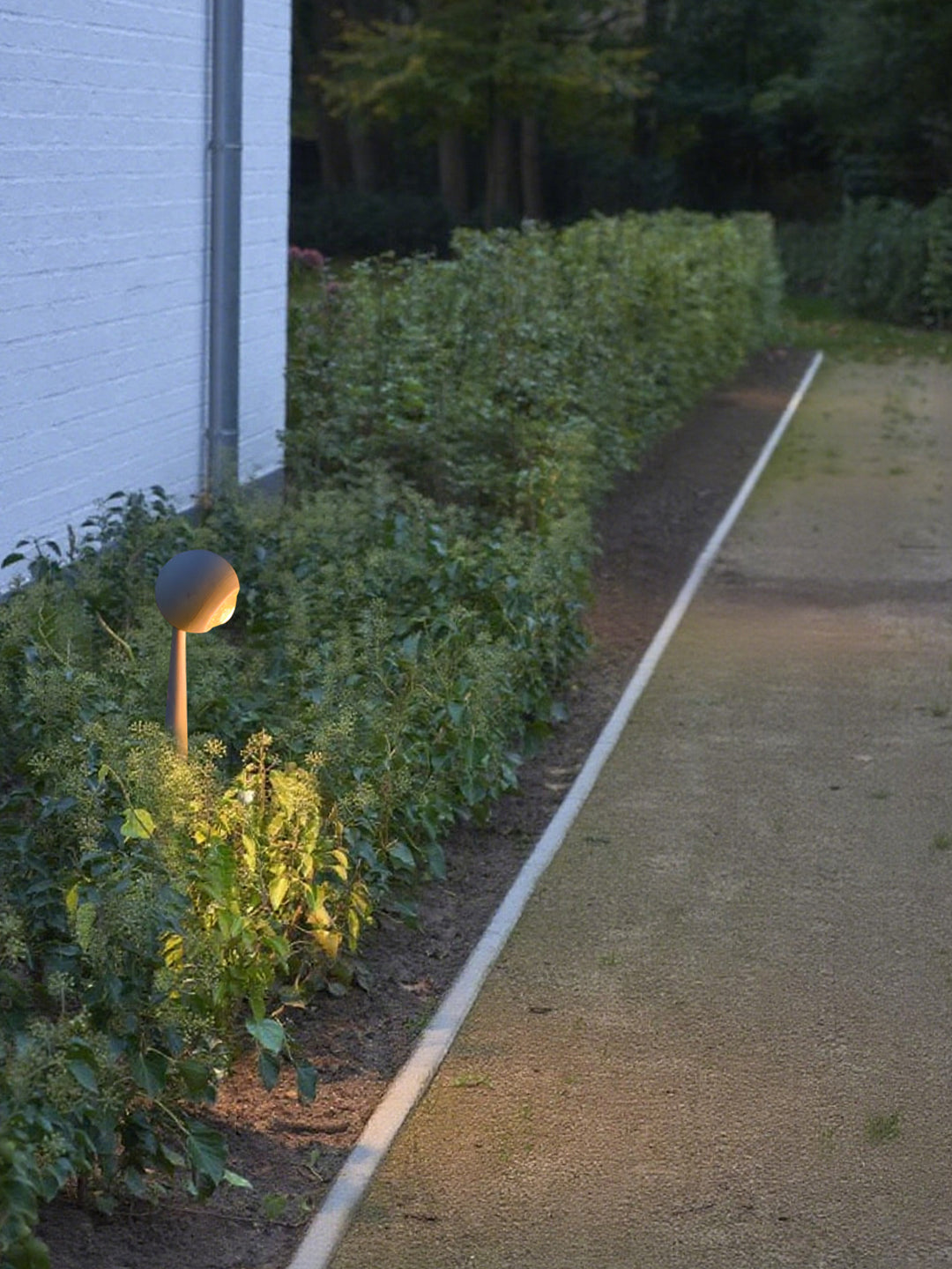 36° precise beam ,Outdoor courtyard lawn light,Pure aluminium solar landscape light