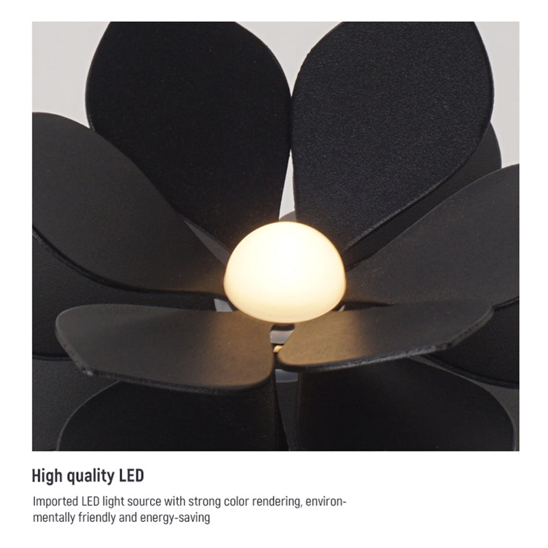 Lotus Flower-0.5W-3000K Outdoor Light (IP65) -Solar Power & High CRI 90+ & UV Resistant