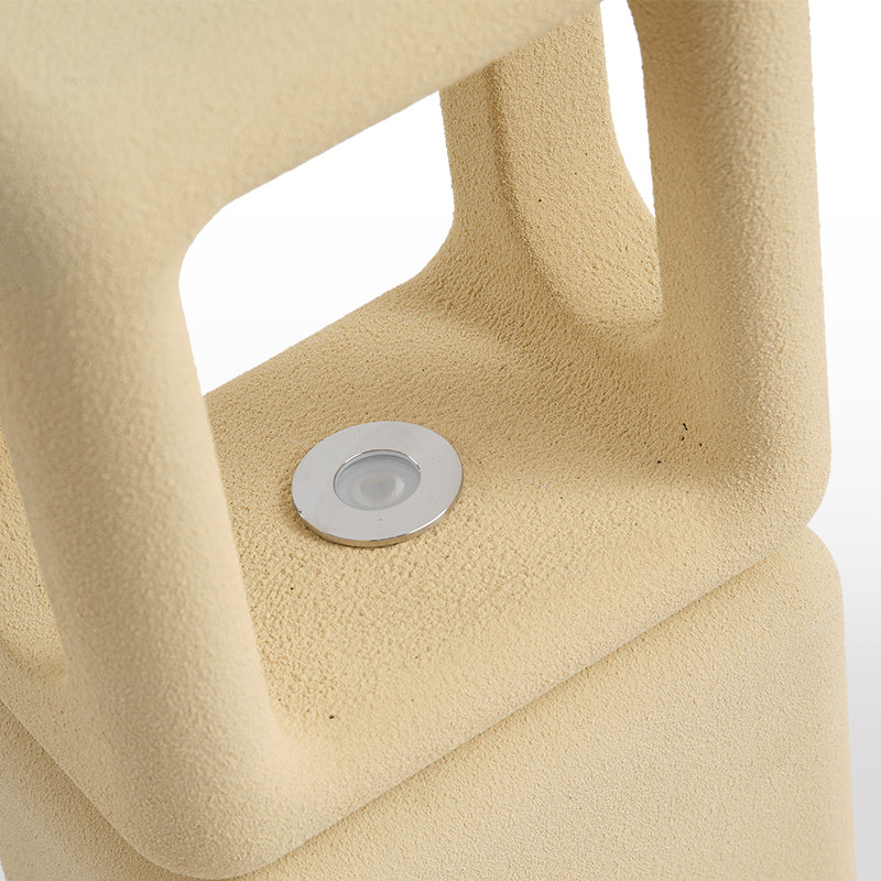 MOP0012-01 Cement Outdoor Light - 3000K (IP65) - Solar Powered & High Colour Rendering Index (CRI) 90+ & UV Protection
