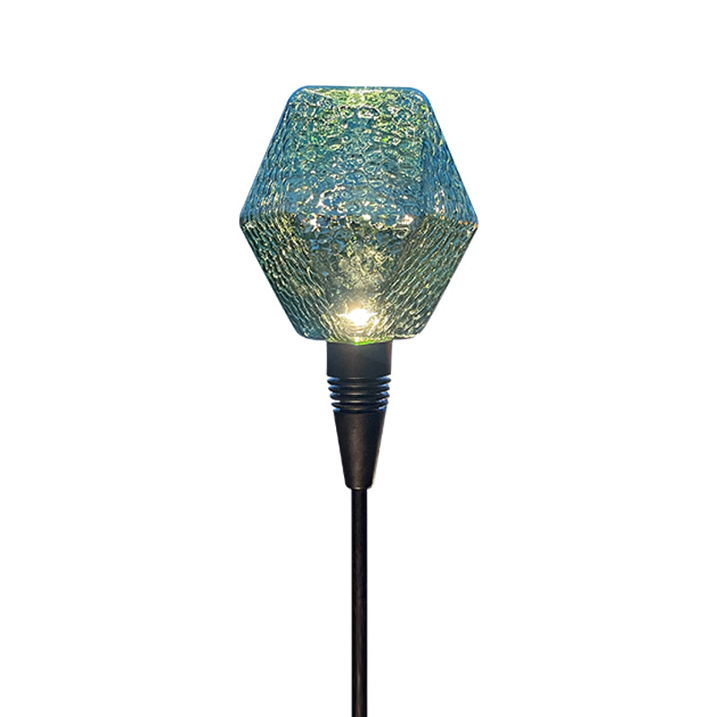 IP65 Outdoor lights Irregular primary colour glass garden light, UV resistant, no fading