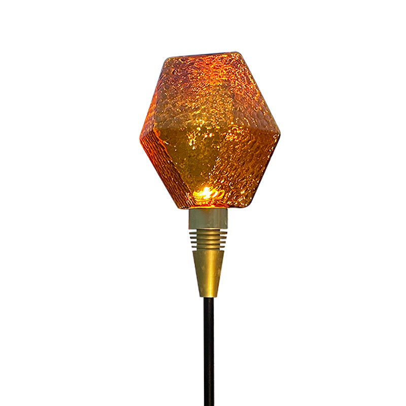 IP65 Outdoor lights Irregular primary colour glass garden light, UV resistant, no fading