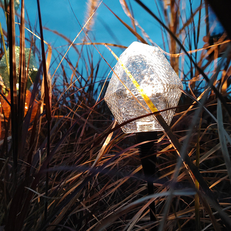 IP65 Outdoor lights Irregular primary colour glass garden light, UV resistant, no fading