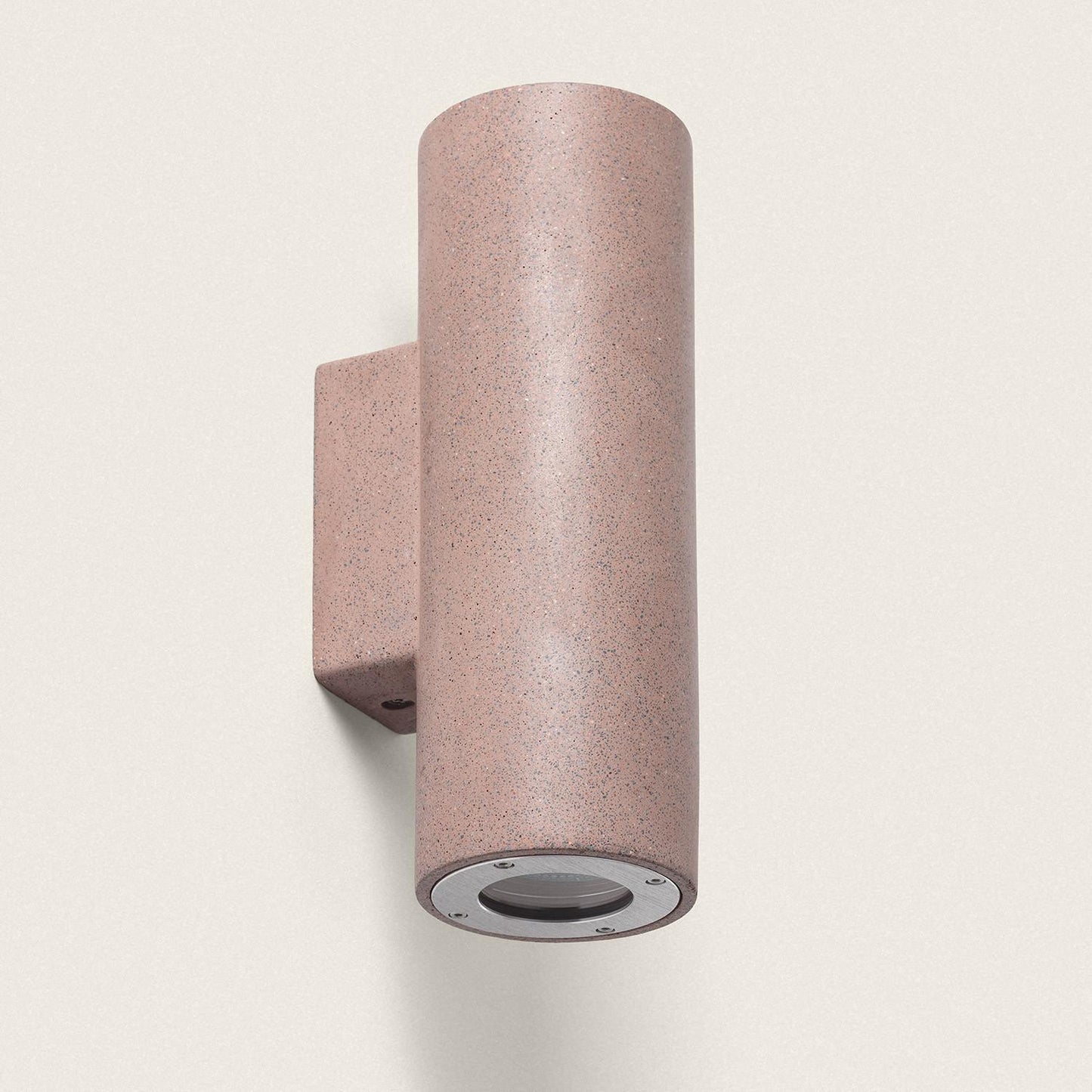 Cement outdoor wall lamp GU10, floodlight (IP65), 3000K