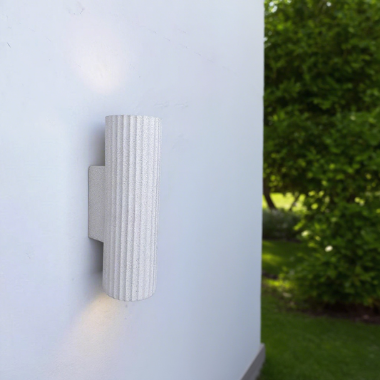 MWW050-Round outdoor wall lamp 7W , Top and bottom lighting  (IP65),3000K
