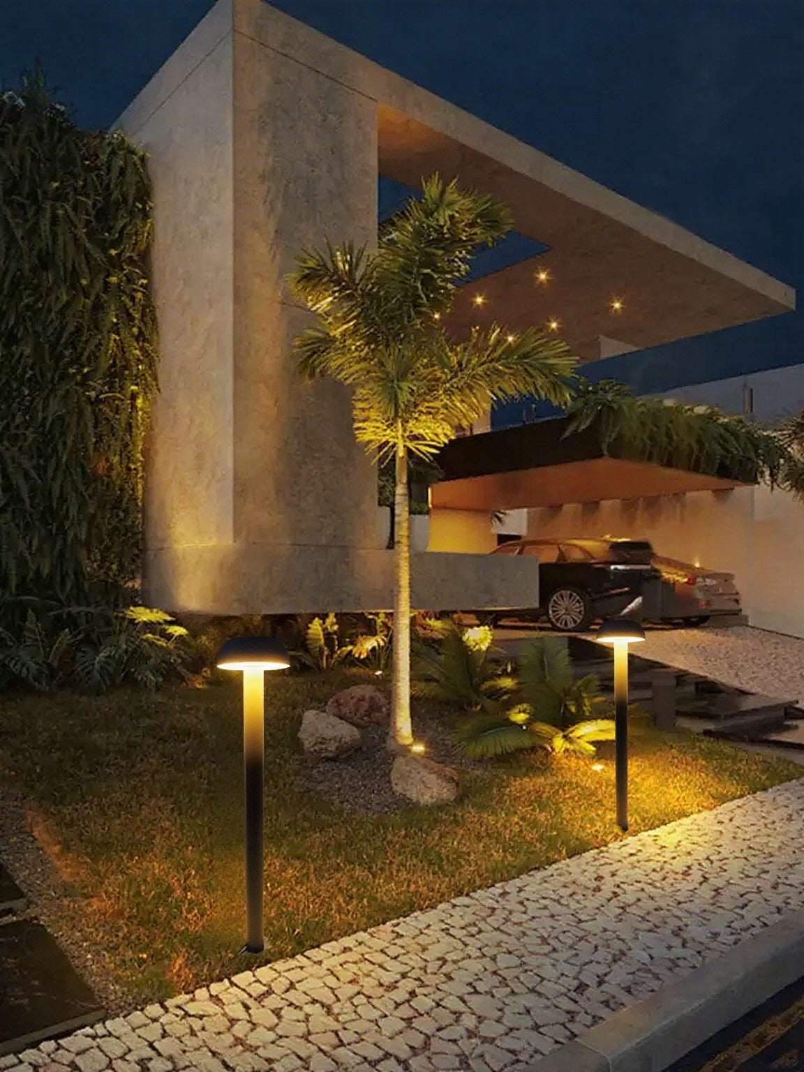 SOP0096-01 Outdoor Light - 3000K (IP65) - Solar Powered & High Colour Rendering Index (CRI) 90+ & UV Protection