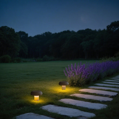 MOP0015-01 Cement Outdoor Light - 3000K (IP65) - Solar Powered & High Colour Rendering Index (CRI) 90+ & UV Protection