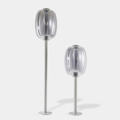Glass decorative outdoor lamp 5W-3000K Outdoor Light  (IP65) -Solar Power & High CRI 90+ & UV Resistant