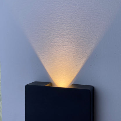 Round outdoor wall lamp 5W, Top and bottom lighting  (IP65),3000K