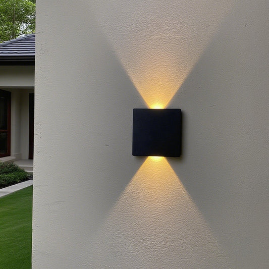 Round outdoor wall lamp 5W, Top and bottom lighting  (IP65),3000K