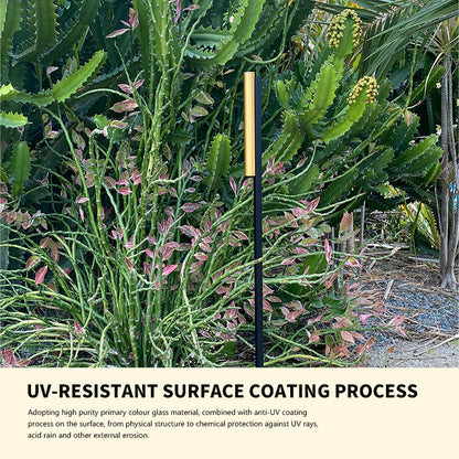 Swan Neck Black Gold Garden Light, Osram Light Source + IP65 Waterproof! RA≥90 High Color Rendering Index, Restores the True Colors of Your Garden