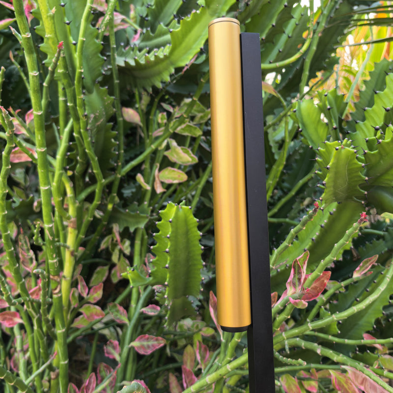 Swan Neck Black Gold Garden Light, Osram Light Source + IP65 Waterproof! RA≥90 High Color Rendering Index, Restores the True Colors of Your Garden