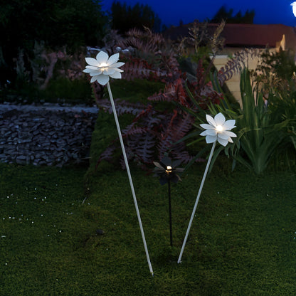 Lotus Flower-0.5W-3000K Outdoor Light  (IP65) -Solar Power & High CRI 90+ & UV Resistant