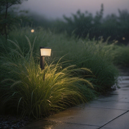 Outdoor Light 12W-3000K (IP65) - Solar Powered & High Colour Rendering Index (CRI) 90+ & UV Protection