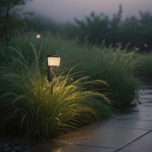 Outdoor Light 12W-3000K (IP65) - Solar Powered & High Colour Rendering Index (CRI) 90+ & UV Protection