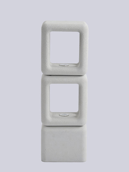 MOP0012-01 Cement Outdoor Light - 3000K (IP65) - Solar Powered & High Colour Rendering Index (CRI) 90+ & UV Protection