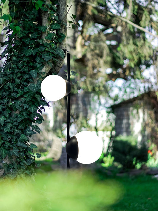 IP65 Aluminium-Iron PC Spherical Outdoor Lawn Light - Waterproof and Dustproof Decorative Lighting